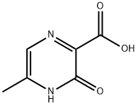 3-HYDROXY-5-METHYLPYRAZINE-2-CARBOXYLIC ACID Structure