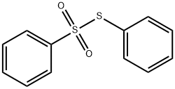 BENZENETHIOSULFONIC ACID S-PHENYL ESTER Structure