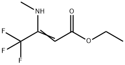 ETHYL 3-METHYLAMINO-4,4,4-TRIFLUOROCROTONATE Structure