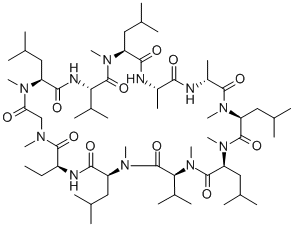 CYCLOSPORIN J Structure