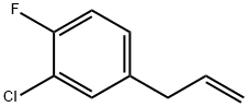 1-allyl-3-chloro-4-fluorobenzene Structure