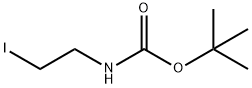 TERT-BUTYL 2-IODOETHYLCARBAMATE Structure