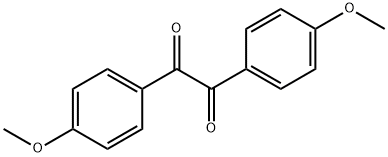 4,4'-DIMETHOXYBENZIL Structure