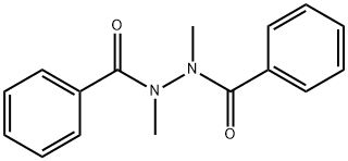 BENZOIC 2-BENZOYL-1,2-DIMETHYLHYDRAZIDE Structure