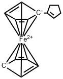 CYCLOPENTENYLFERROCENE Structure