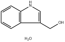 INDOLE-3-CARBINOL HYDRATE Structure