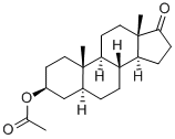 Epiandrosterone acetate Structure