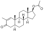 stenbolone acetate Structure