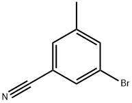 3-BROMO-5-METHYLBENZONITRILE Structure