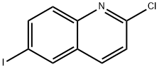 2-CHLORO-6-IODO-QUINOLINE Structure