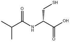 N-ISOBUTYRYL-D-CYSTEINE Structure