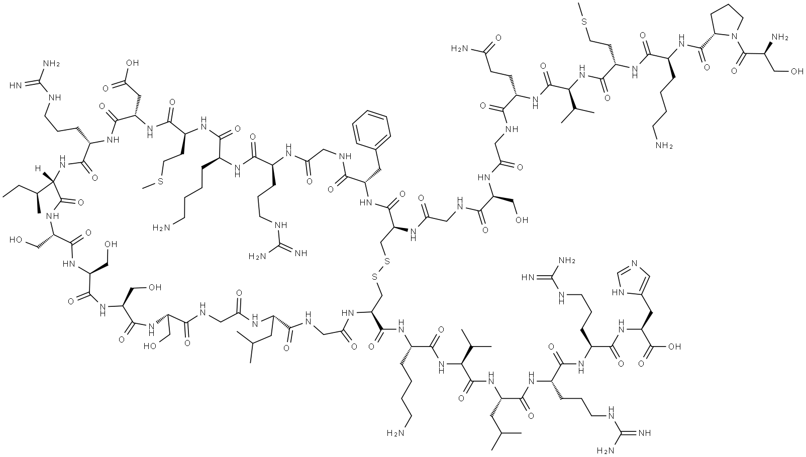 BNP-32 (HUMAN) Structure