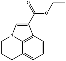 ETHYL 2,3-DIHYDRO-1H-PYRROLO[3,2,1-IJ]QUINOLINE-6-CARBOXYLATE Structure