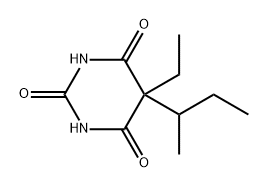 BUTABARBITAL Structure