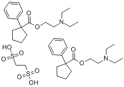 caramiphen hydrogen edisilate Structure