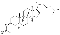 CHOLESTANOL ACETATE Structure