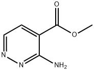 Methyl 3-AMinopyridazine-4-carboxylate Structure