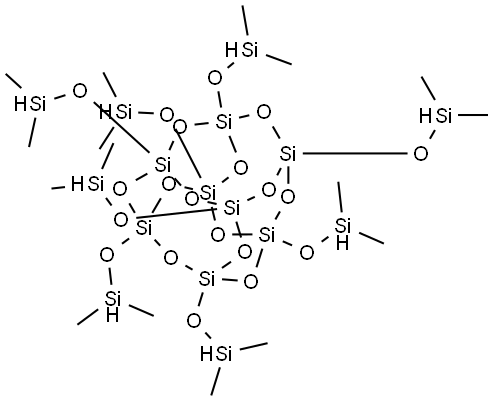 Octakis(dimethylsiloxy)-T8-silsequioxane Structure