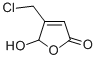 4-(CHLOROMETHYL)-5-HYDROXY-2(5H)-FURANONE Structure