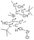 RAC-DIMETHYLSILYLBIS-(4-TERT-BUTYL-2-METHYLCYCLOPENTADIENYL)DICHLOROZIRCONIUM(IV) Structure