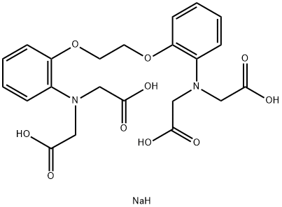 BAPTA, TETRASODIUM SALT Structure