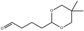 5,5-DIMETHYL-2-(3'-FORMYLPROPYL)-1,3-DIOXANE Structure