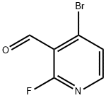 4-Bromo-2-fluoropyridine-3-carboxaldehyde Structure