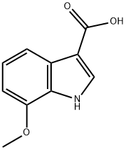 7-METHOXY-1H-INDOLE-3-CARBOXYLIC ACID Structure