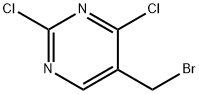 5-Bromomethyl-2,4-dichloro-pyrimidine Structure