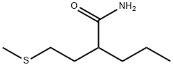 2-(2-(Methylthio)ethyl)pentanamide Structure