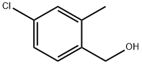 4-CHLORO-2-METHYLBENZYL ALCOHOL  97 Structure