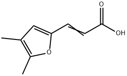 3-(4,5-DIMETHYL-2-FURANYL)ACRYLIC ACID Structure