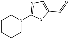 2-PIPERIDIN-1-YL-THIAZOLE-5-CARBALDEHYDE Structure