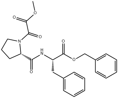 CARBOMETHOXYCARBONYL-PRO-PHE-OBZL Structure