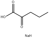 2-KETOVALERIC ACID, SODIUM SALT Structure