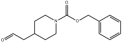 4-(2-OXO-ETHYL)-PIPERIDINE-1-CARBOXYLIC ACID BENZYL ESTER Structure