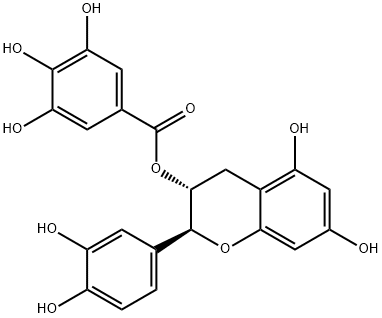 (-)-CATECHIN GALLATE Structure