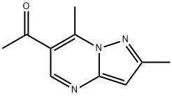 1-(2,7-DIMETHYLPYRAZOLO[1,5-A]PYRIMIDIN-6-YL)ETHAN-1-ONE Structure