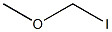 IODOMETHYL METHYL ETHER Structure