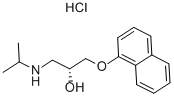 (R)-(+)-PROPRANOLOL Structure