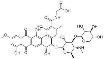 Pradimicin D Structure