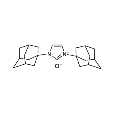 1,3-BIS(1-ADAMANTYL)IMIDAZOLIUM CHLORIDE Structure