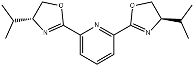 (R,R)-2,2'-(2,6-PYRIDINEDIYL)BIS(4-ISOPROPYL-2-OXAZOLINE) Structure