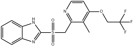 LANSOPRAZOLE SULFONE Structure