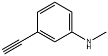 Benzenamine, 3-ethynyl-N-methyl- (9CI) Structure