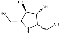 2,5-Anhydro-2,5-imino-D-glucitol Structure