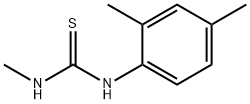 1-(2,4-Dimethylphenyl)-3-methylthiourea Structure