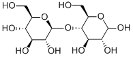 BETA-D-GLUCOPYRANOSYL(1-4)-D-GLUCOPYRANOSE Structure