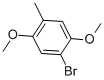 4-BROMO-2,5-DIMETHOXYTOLUENE Structure