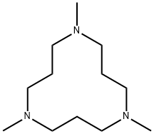 1,5,9-TRIMETHYL-1,5,9-TRIAZACYCLODODECANE Structure